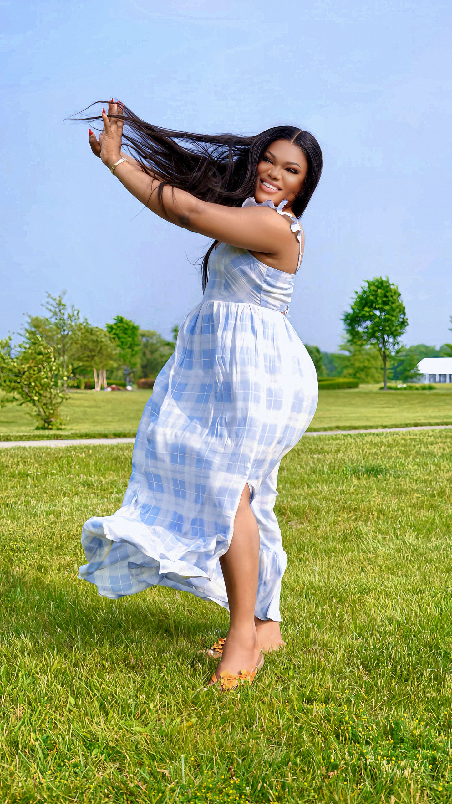 Long Flowy Summer Dress