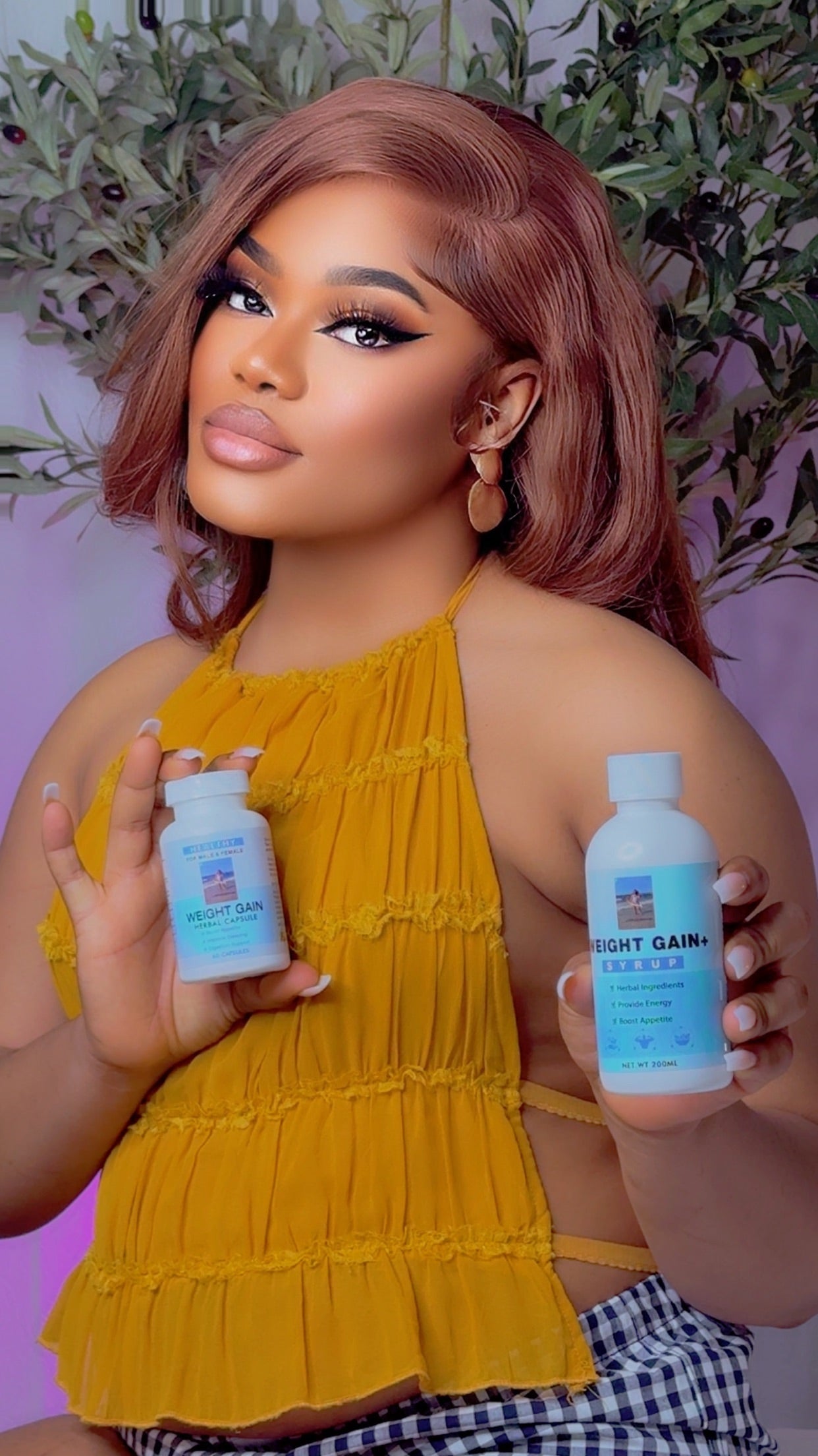 WEIGHT GAIN SET OF TWO, SYRUP AND PILLS