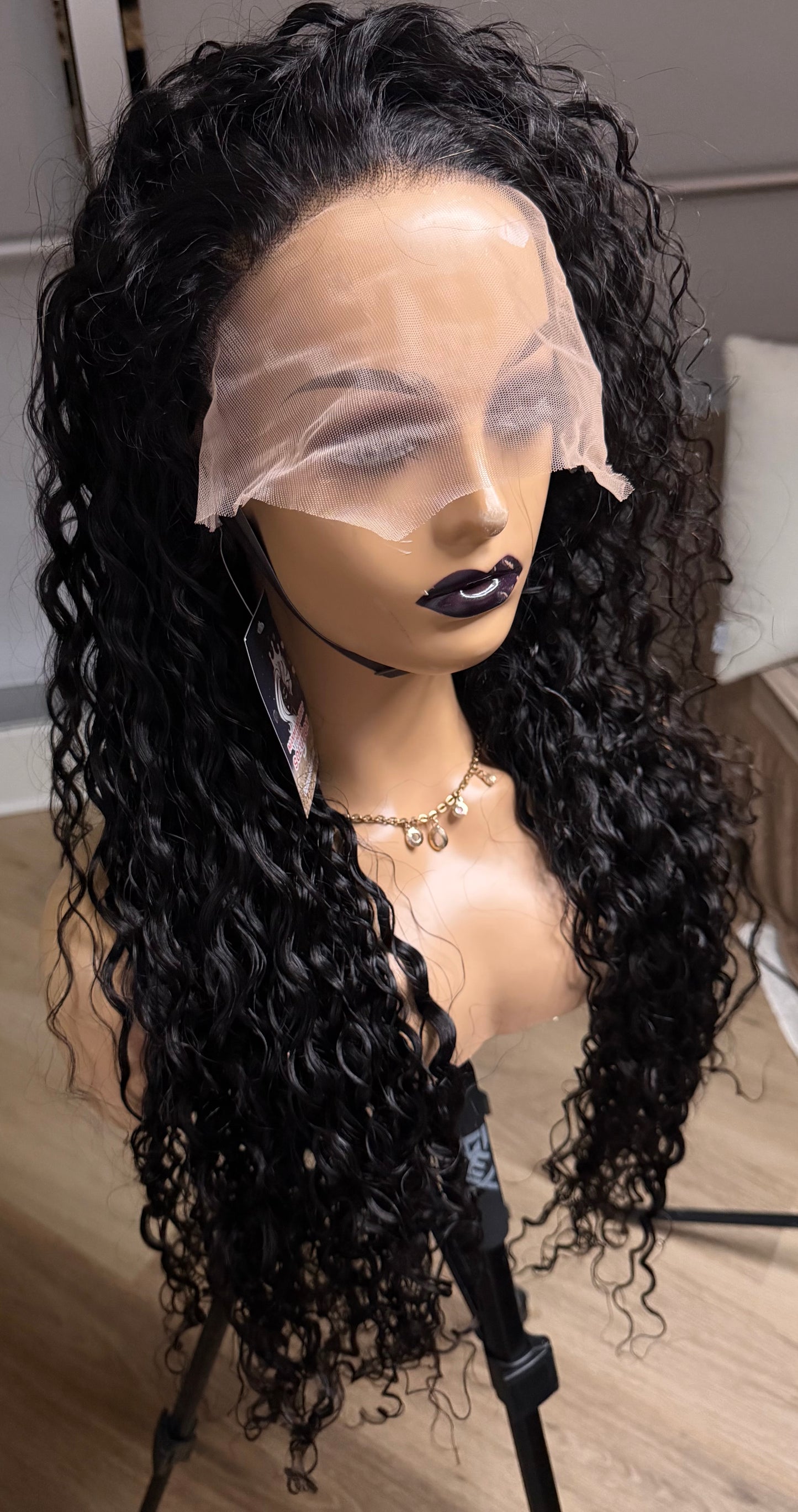 WATER WAVE 13X6 200 DENSITY HUMAIN HAIR