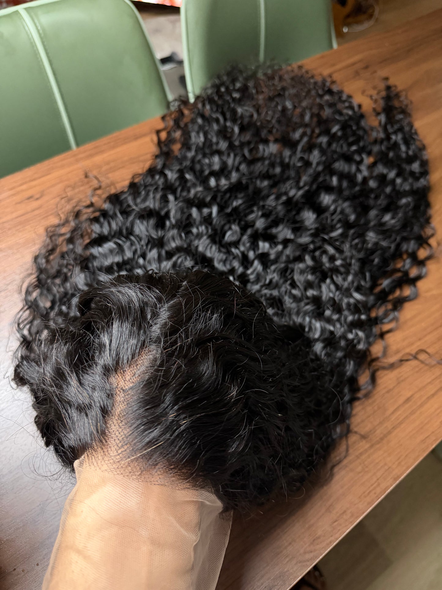 WATER WAVE 13X6 200 DENSITY HUMAIN HAIR