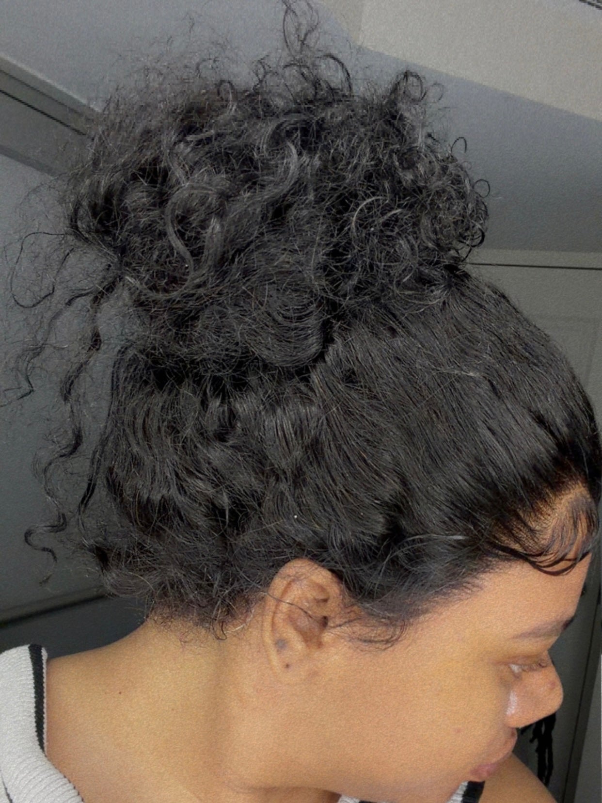 360 GLUELESS WIG CURLY 200 DENSITY