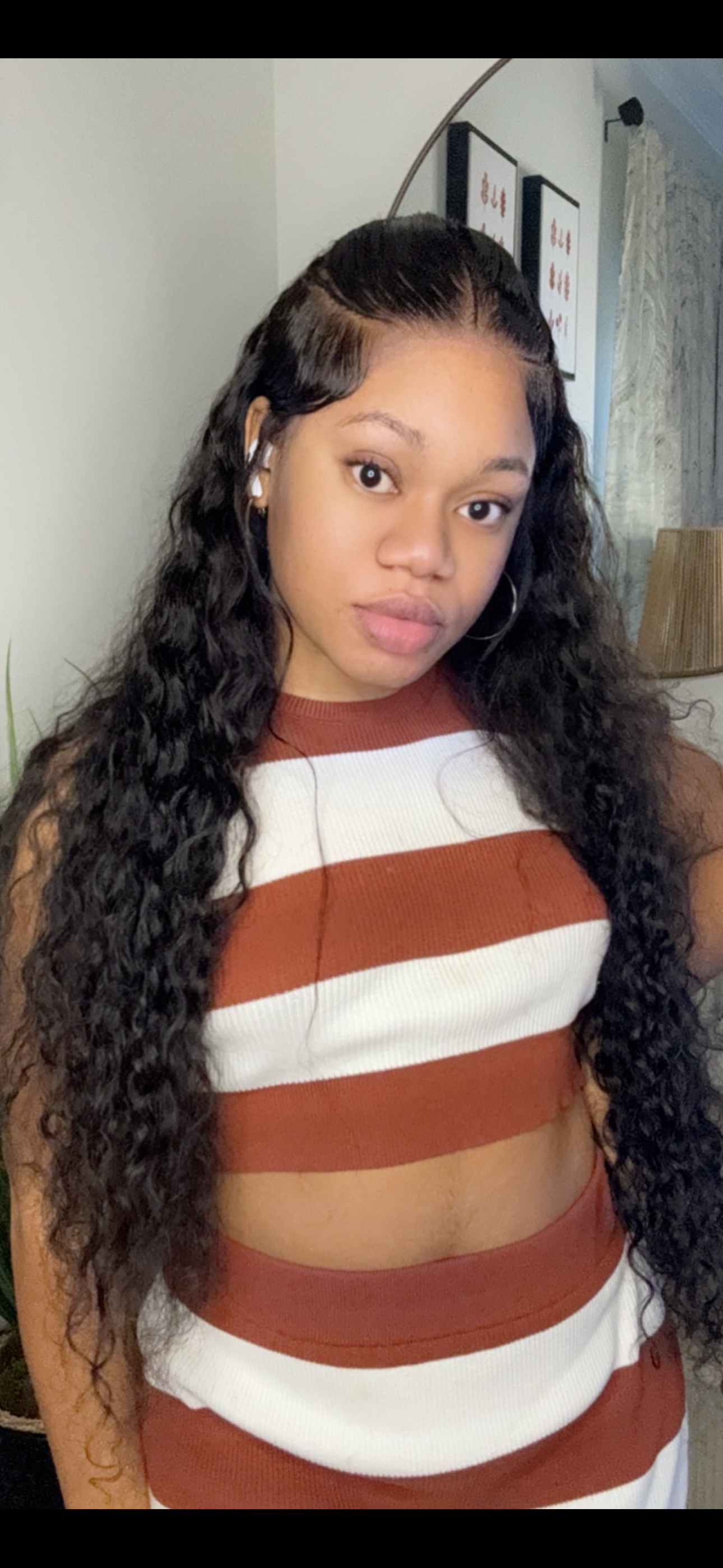 WATER WAVE 13X6 200 DENSITY HUMAIN HAIR